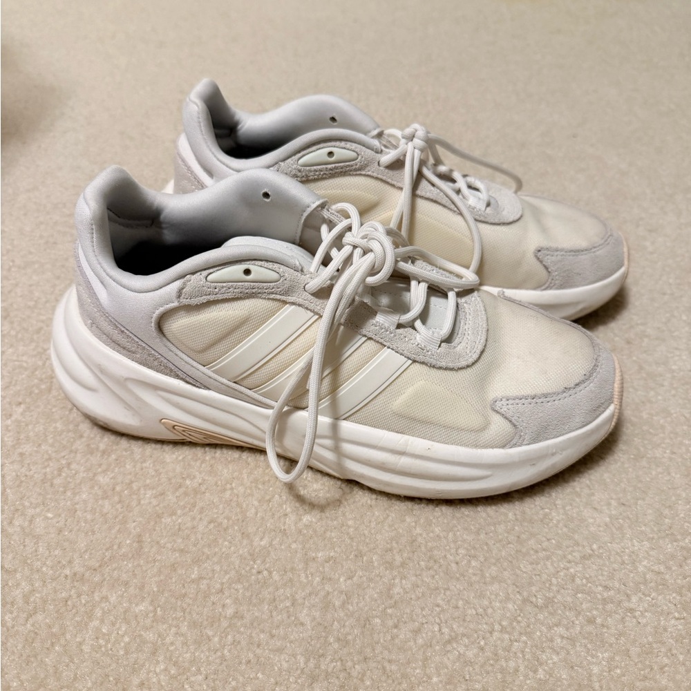 adidas White and Gray Women's Sneakers